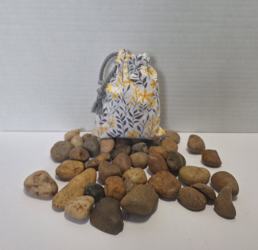 Reusable 4"x 6" Floral Cotton Sachet Bag – Tea, Dried Flowers & Gift Wrap