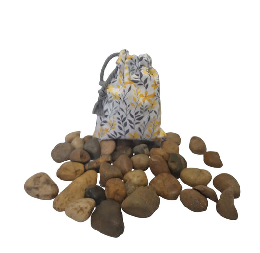 Reusable 5"x 7" Floral Cotton Sachet Bag – Tea, Dried Flowers & Gift Wrap