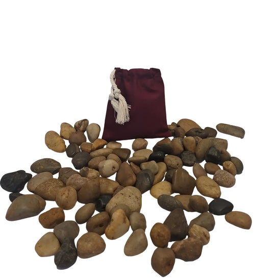 Reusable 5"x 7" Red Wine Cotton Sachet Bag – Tea, Dried Flowers & Gift Wrap